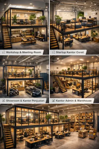Mezzanine Ruang Kantor di Kadungora